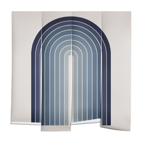 Colour Poems Gradient Arch Blue II Wall Mural
