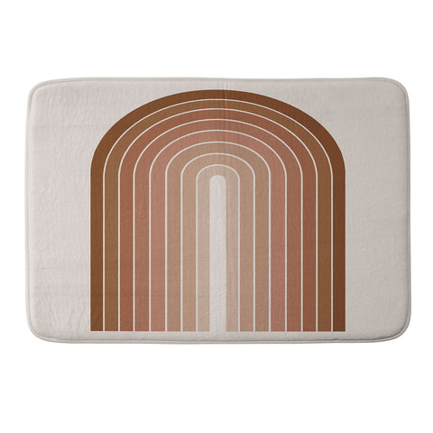 Colour Poems Gradient Arch Earth Memory Foam Bath Mat