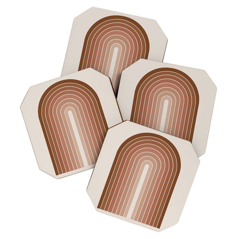 Colour Poems Gradient Arch Earth Coaster Set