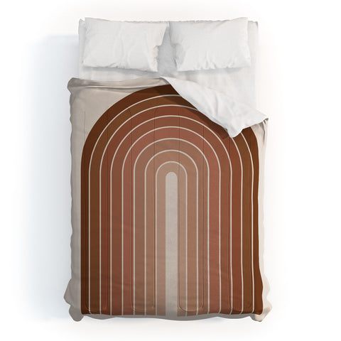 Colour Poems Gradient Arch Earth Comforter