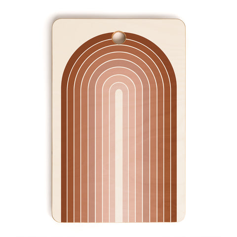 Colour Poems Gradient Arch Earth Cutting Board Rectangle