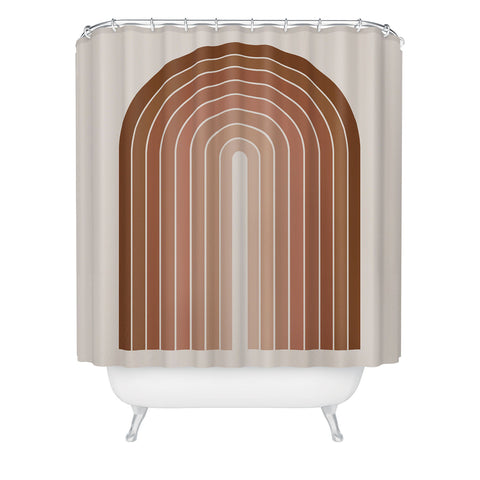 Colour Poems Gradient Arch Earth Shower Curtain