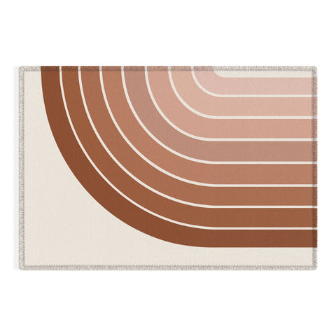 Colour Poems Gradient Arch Earth Outdoor Rug