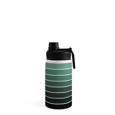Colour Poems Gradient Arch Green Water Bottle