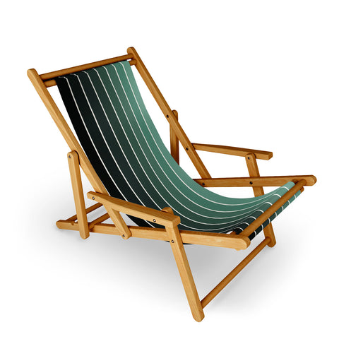 Colour Poems Gradient Arch Green Sling Chair