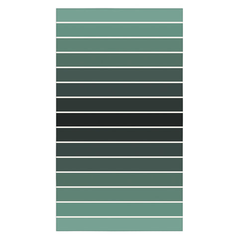 Colour Poems Gradient Arch Green Tablecloth