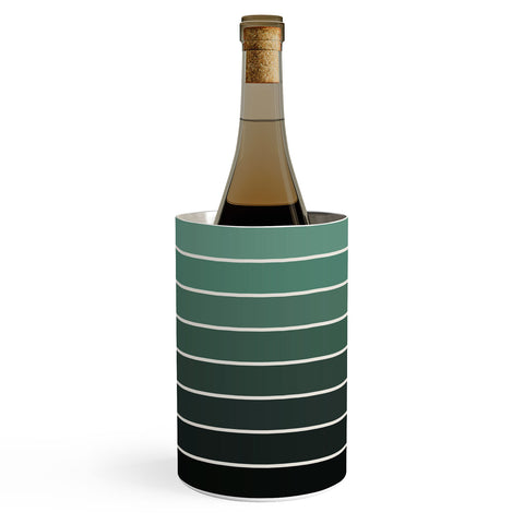 Colour Poems Gradient Arch Green Wine Chiller