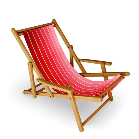 Colour Poems Gradient Arch Hot Pink Sling Chair