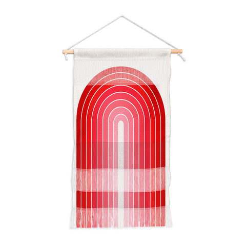 Colour Poems Gradient Arch Hot Pink Wall Hanging Portrait