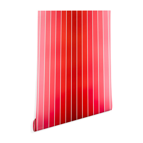 Colour Poems Gradient Arch Hot Pink Wallpaper
