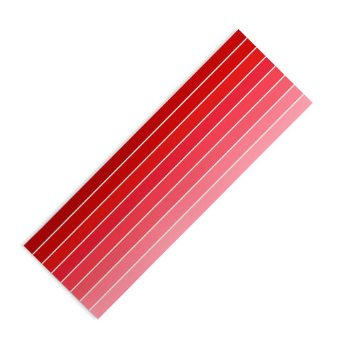 Colour Poems Gradient Arch Hot Pink Yoga Mat