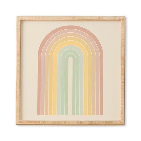 Colour Poems Gradient Arch IV Framed Wall Art