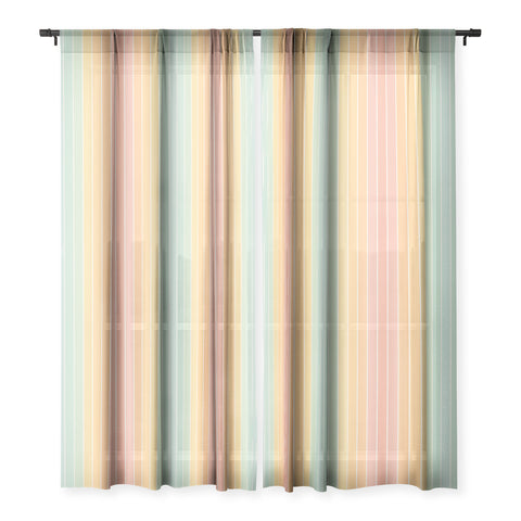 Colour Poems Gradient Arch IV Sheer Window Curtain
