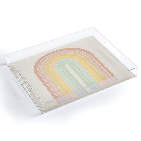 Colour Poems Gradient Arch IV Acrylic Tray