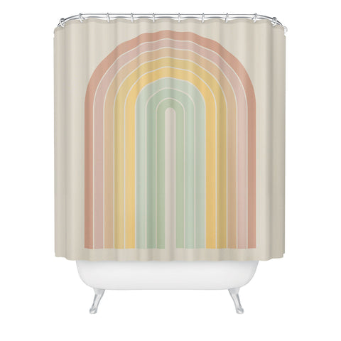 Colour Poems Gradient Arch IV Shower Curtain