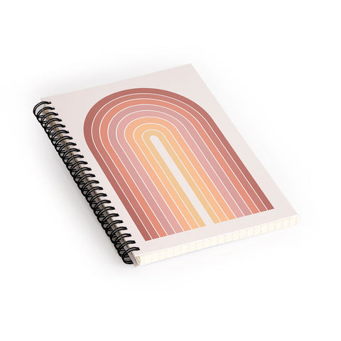 Colour Poems Gradient Arch Natural Spiral Notebook