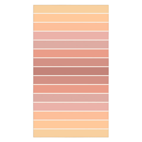 Colour Poems Gradient Arch Natural Tablecloth