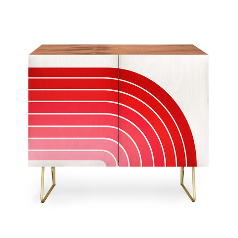 Colour Poems Gradient Arch Pink Red Tones Credenza