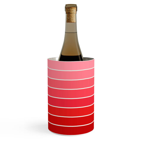 Colour Poems Gradient Arch Pink Red Tones Wine Chiller