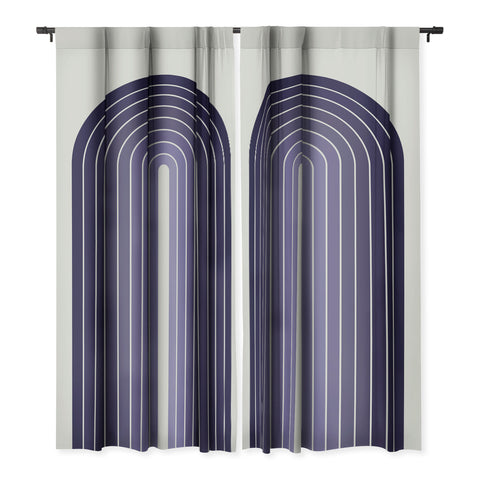 Colour Poems Gradient Arch Purple Blackout Non Repeat