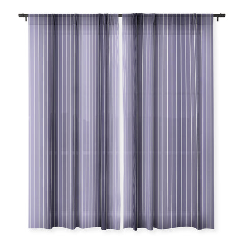 Colour Poems Gradient Arch Purple Sheer Window Curtain