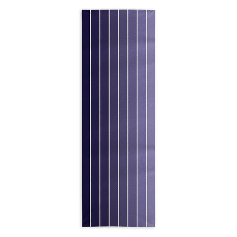 Colour Poems Gradient Arch Purple Yoga Towel