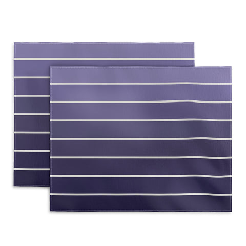 Colour Poems Gradient Arch Purple Placemat