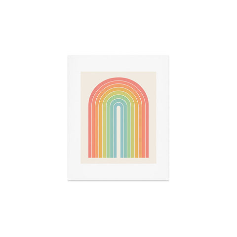 Colour Poems Gradient Arch Rainbow Art Print