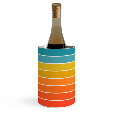Colour Poems Gradient Arch Rainbow II Wine Chiller