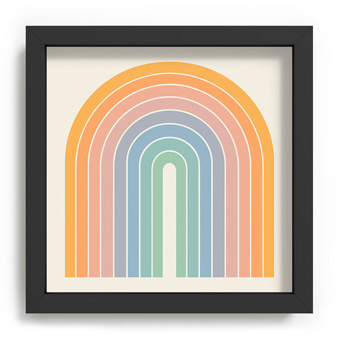 Colour Poems Gradient Arch Rainbow III Recessed Framing Square