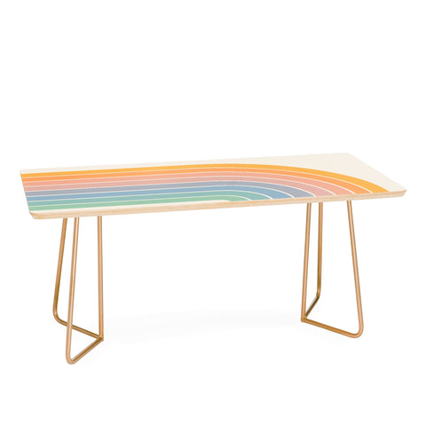 Colour Poems Gradient Arch Rainbow III Coffee Table