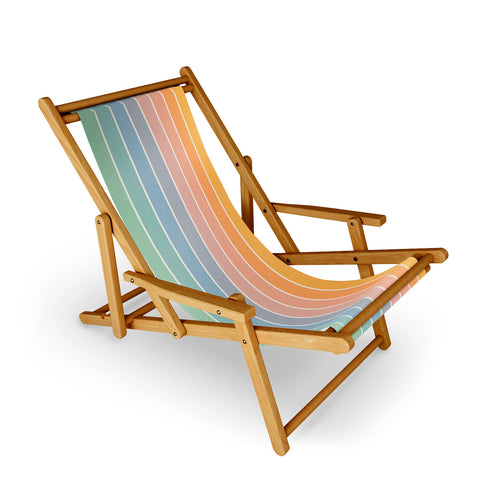 Colour Poems Gradient Arch Rainbow III Sling Chair
