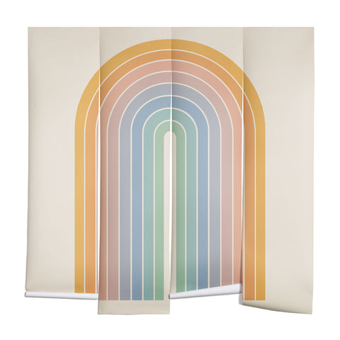 Colour Poems Gradient Arch Rainbow III Wall Mural