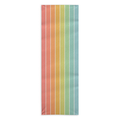 Colour Poems Gradient Arch Rainbow Yoga Towel
