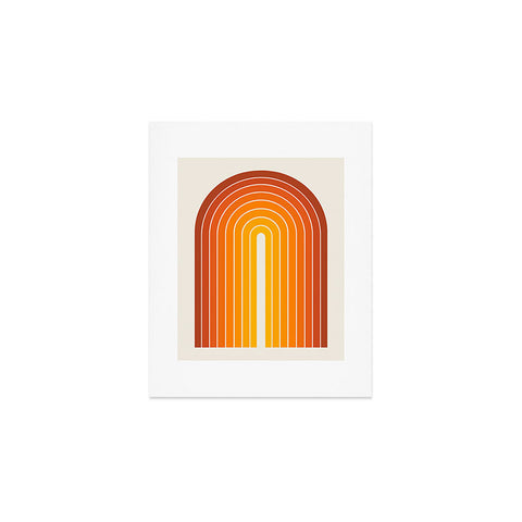 Colour Poems Gradient Arch Sunset Art Print