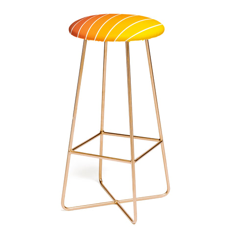 Colour Poems Gradient Arch Sunset Bar Stool