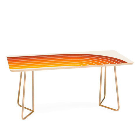 Colour Poems Gradient Arch Sunset Coffee Table