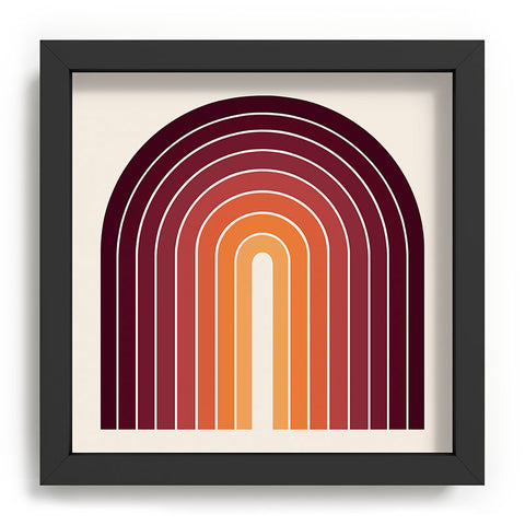 Colour Poems Gradient Arch Sunset II Recessed Framing Square