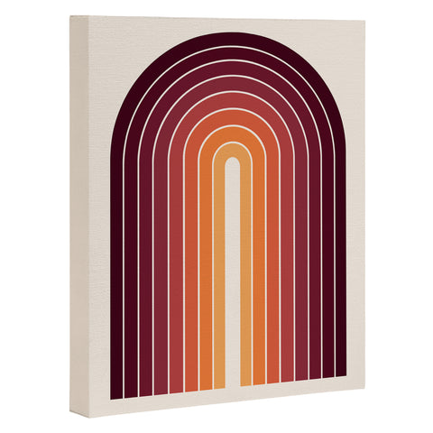 Colour Poems Gradient Arch Sunset II Art Canvas