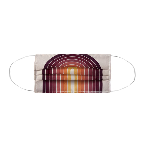 Colour Poems Gradient Arch Sunset II Face Mask