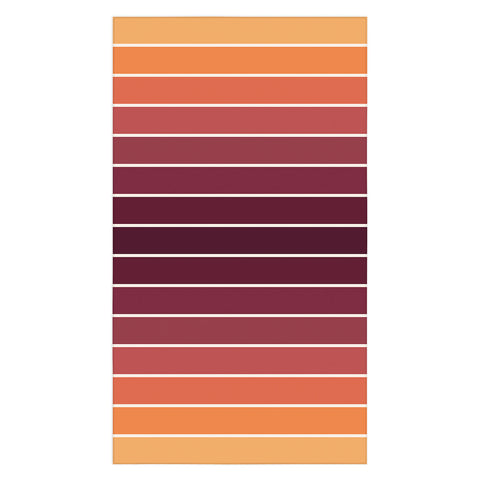 Colour Poems Gradient Arch Sunset II Tablecloth