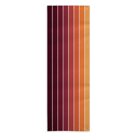 Colour Poems Gradient Arch Sunset II Yoga Towel
