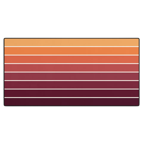 Colour Poems Gradient Arch Sunset II Desk Mat