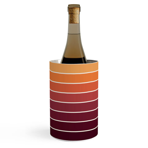 Colour Poems Gradient Arch Sunset II Wine Chiller