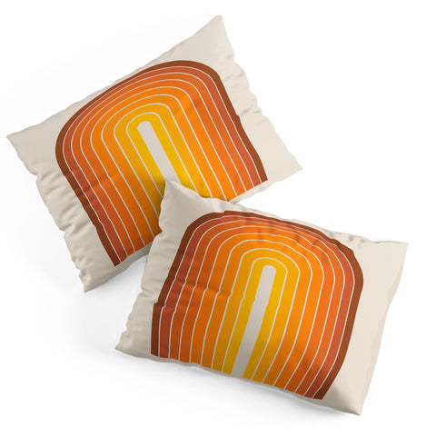 Colour Poems Gradient Arch Sunset Pillow Shams