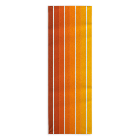 Colour Poems Gradient Arch Sunset Yoga Towel
