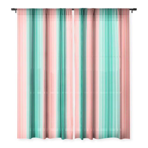 Colour Poems Gradient Arch XIX Sheer Window Curtain
