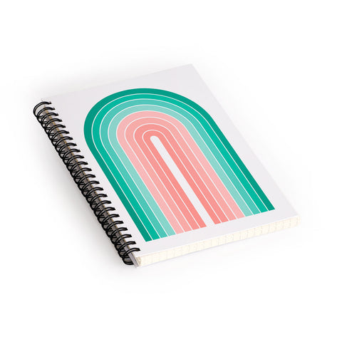 Colour Poems Gradient Arch XIX Spiral Notebook
