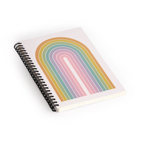 Colour Poems Gradient Arch XX Spiral Notebook
