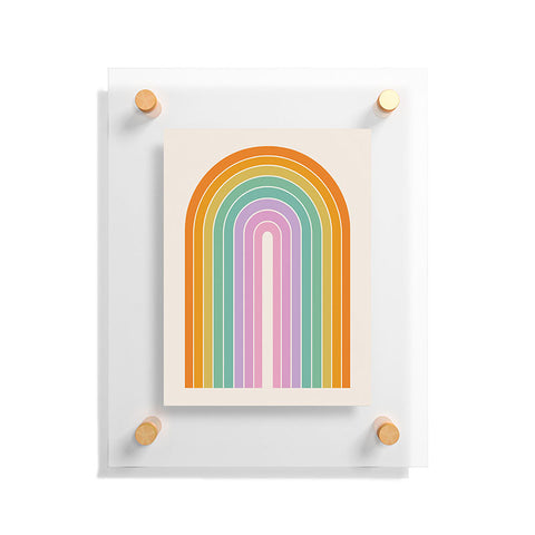 Colour Poems Gradient Arch XXI Floating Acrylic Print
